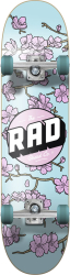 RAD Cherry Blossom Complete Skateboard 7.75 Zils