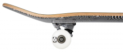 Birdhouse Complete Stage 1 Vertigo Logo Melns-White 7.75