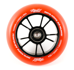 Ripot.lv Signature Pro skrejritenis ritenis 100mm Sarkans