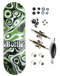 Bollie Fingerboard Psychedelic Zaļš