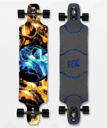 DB Longboards Paradigm Blue & Gold 41 dēlis
