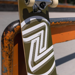Z-Flex Street Completes Logo Zelts 7.8 skateboard