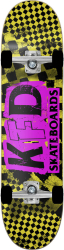 KFD Ransom Complete Skateboard 7.75 Dzeltens