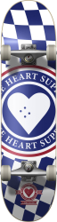 Heart Supply Insignia Check Complete Skateboard 8 Zils