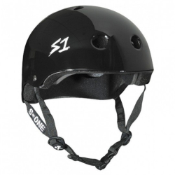 S-One V2 Mega Lifer ķivere L Melns Glossy