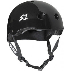 S-One V2 Mega Lifer ķivere XL Melns Glossy