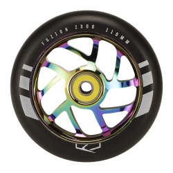 Fuzion Flight Wheels 110mm 2-pack Neochrome