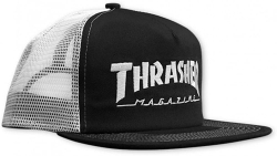 Thrasher snapback Logo Mesh MelnsWhite