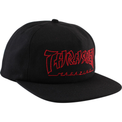 Thrasher snapback China Banks Melns