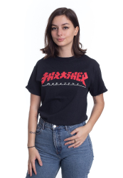 Thrasher T-krekls Godzilla Melns M izmērs