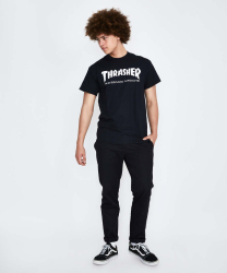 Thrasher T-krekls Skate Mag Melns XL izmērs