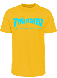 Thrasher T-krekls Skate Mag Gold