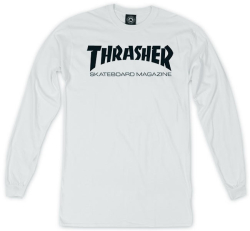 Thrasher Longsleeve Skate Mag Balts M izmērs