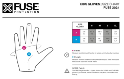 Fuse Chroma Youth cimdi Melns M