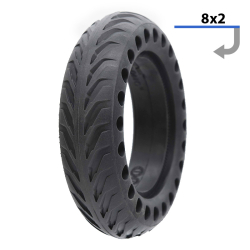 200x50 gumijas riepa (derēs tikai priekš motora riteņa)