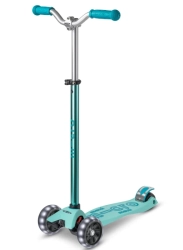 Micro Maxi Deluxe PRO LED skrejritenis Vibrant Zils