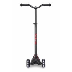 Micro Maxi Deluxe PRO LED skrejritenis Black/Red