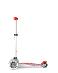 Micro Mini Deluxe Flux LED scooter Red