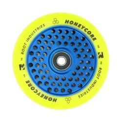 Root Industries Limited edition Honeycore Wheels 110mm Blue/Yellow