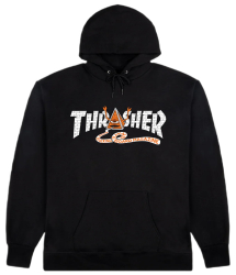 Thrasher x Toy Machine Hoodie Pyramid XL size