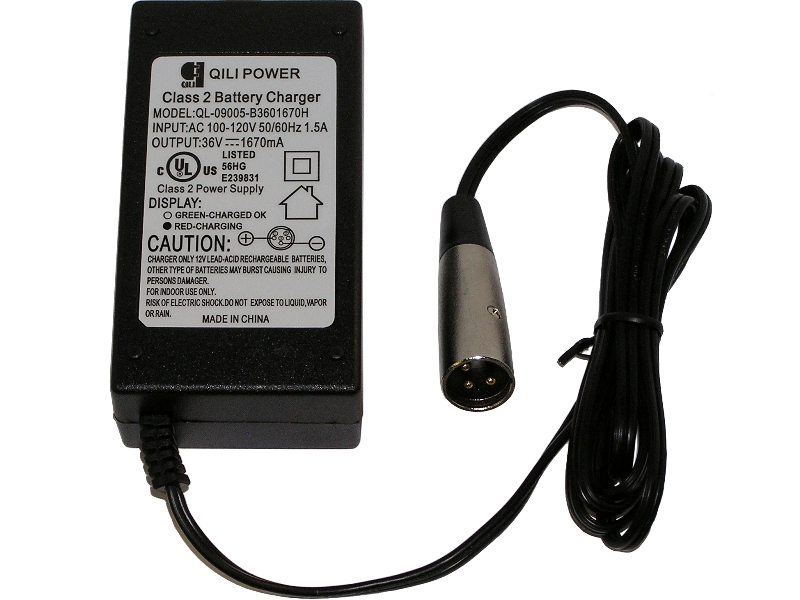 EVO ES16 36V 1.6A lādētājs