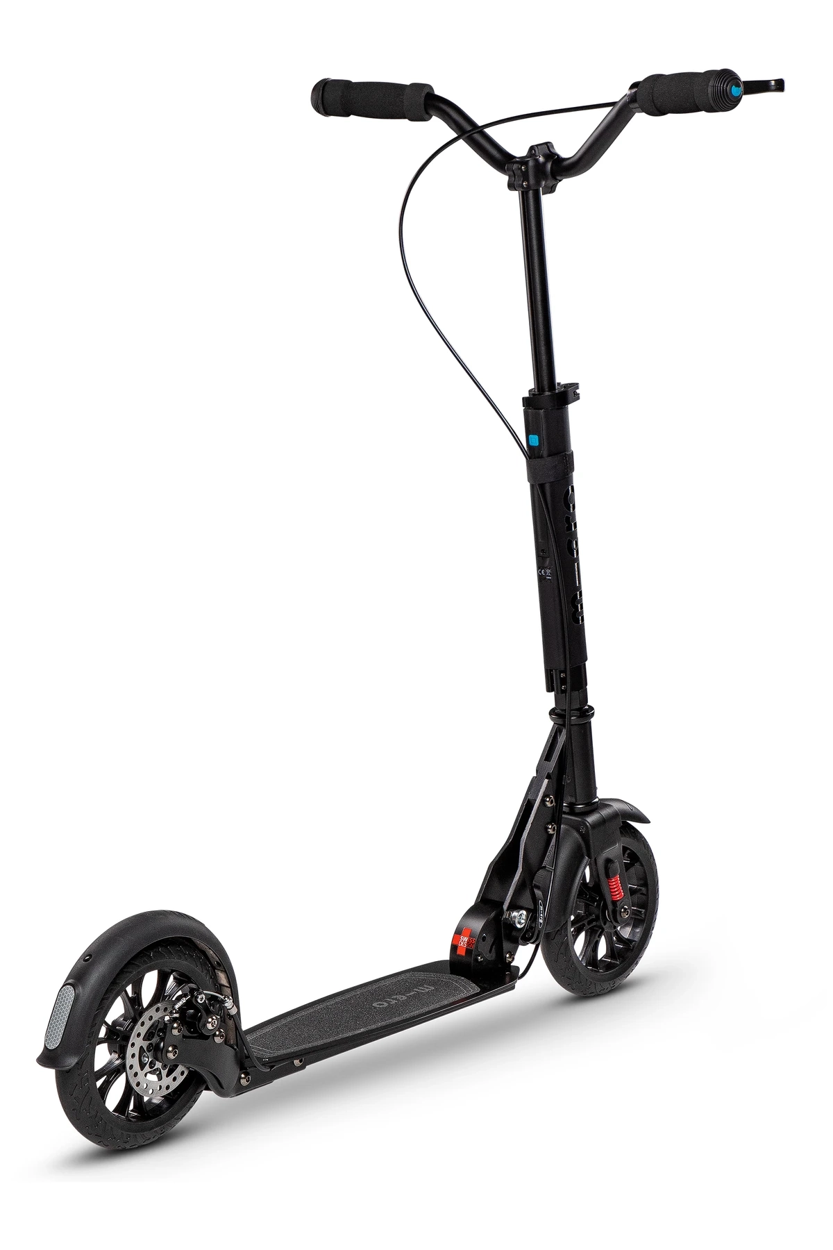 Micro Metropolitan Deluxe Black skrejritenis