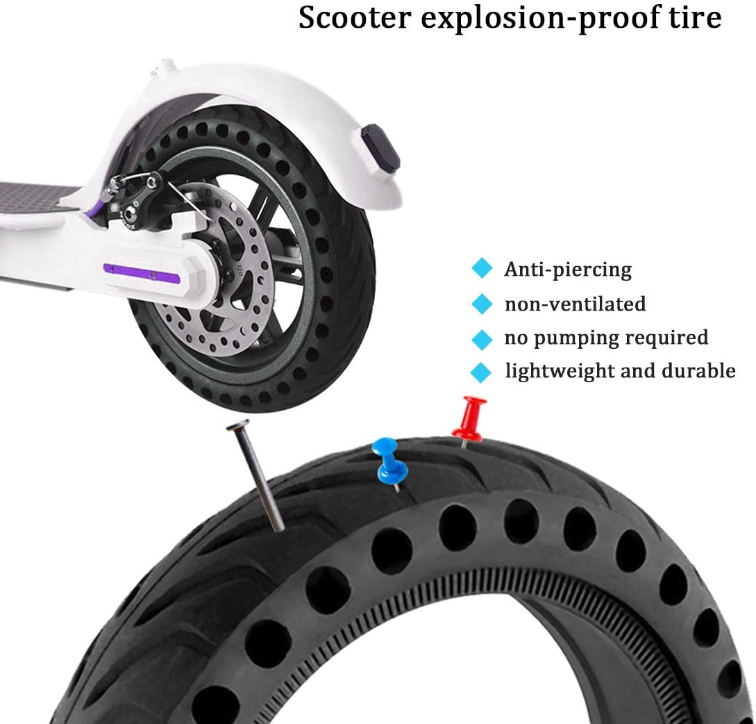 Perforated tyre 8,5x2