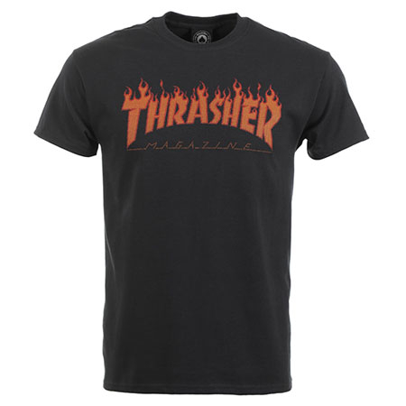 Thrasher T-krekls Flame Halftone
