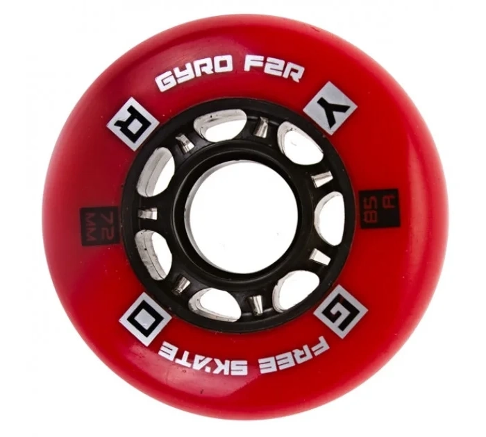 GYRO ROUE F2R WHEELS 72mm 1 set