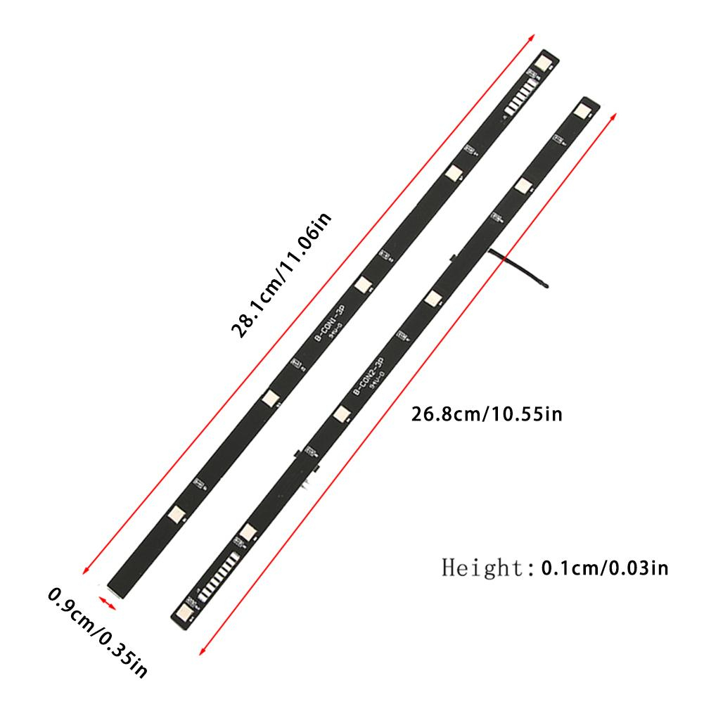 Xiaomi M365 Mi 1s sānu plates priekš BMS