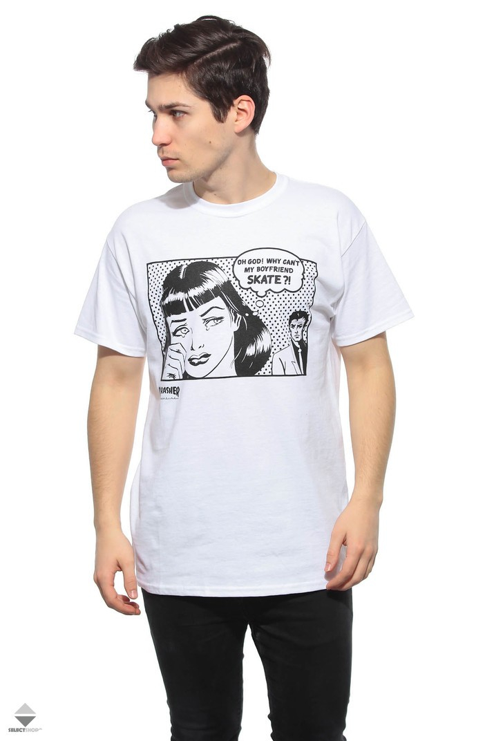 Thrasher T-krekls Boyfriend