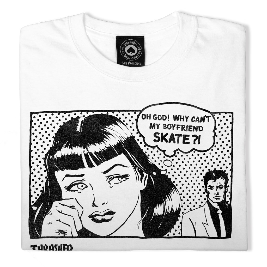 Thrasher T-krekls Boyfriend