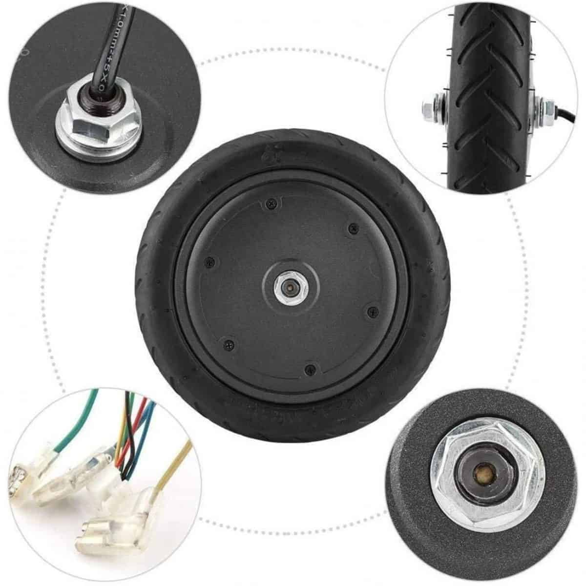 Rueda motor 300W para patinete Xiaomi M365 y Pro