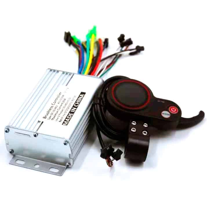 Controladora + display LCD QS-S4 36/48V 350W