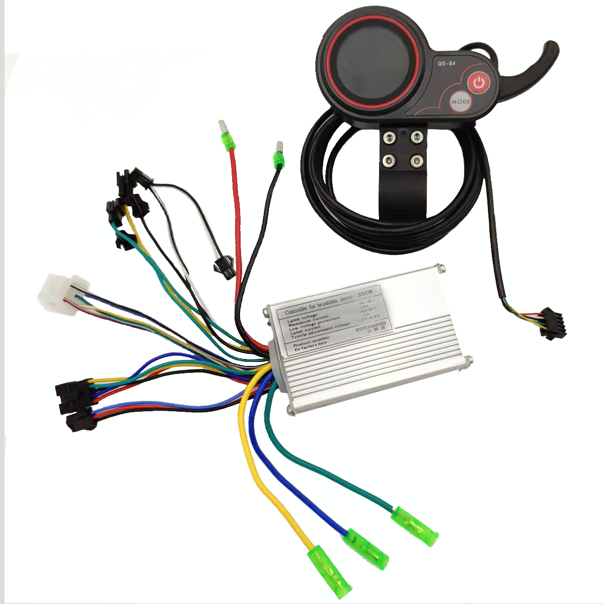 Controladora + display LCD QS-S4 36/48V 350W