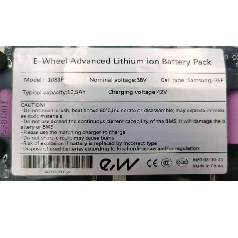 Batería  Samsung 35E - 10,5 Ah - para Xiaomi M365/1S/Essential