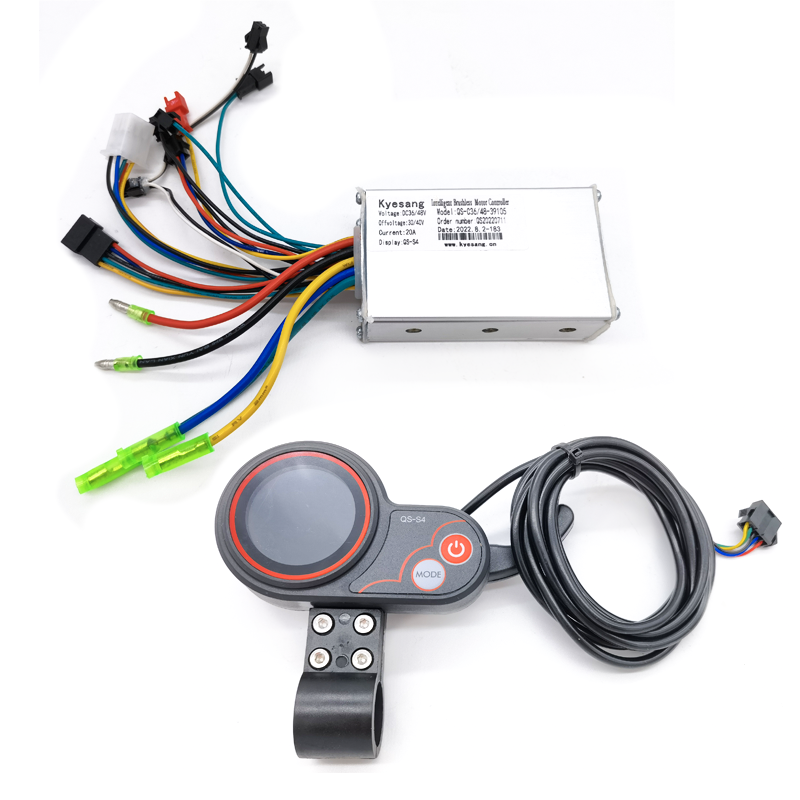 kit controladora 36/48V 500/800w + display QS-S4