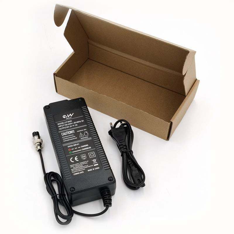Cargador premium 60V2A conector GX16