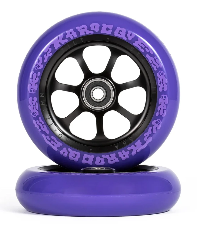 Tilt Selects Durare Karocque Pro Skrejriteņa riteņi 2gb. 120mm
