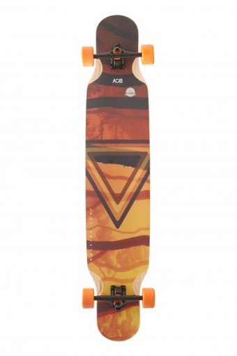 AOB Walking Leaf Complete Longboard