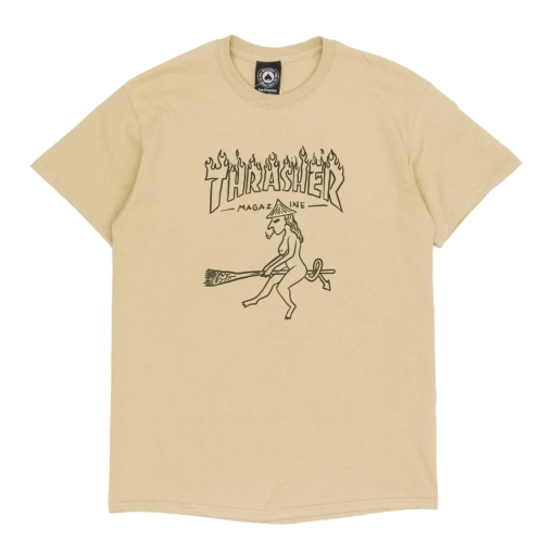 Thrasher T-shirt Witch Tan (M size)