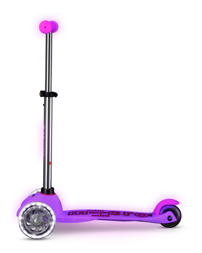Micro Mini Deluxe Glow LED scooter