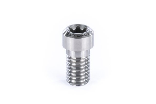 Ethic clamp titanium screw