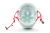 Rio Roller Script Helmet