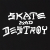 Thrasher Džemperis ar kapuci Skate and Destroy