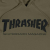 Thrasher толстовка с капюшоном Skate Mag Army Green