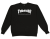 Thrasher džemperis Skate Mag Black