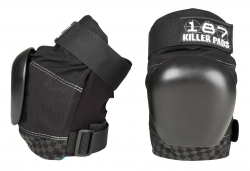 187 Killer Pro Derby Knee Pads XL izmērs Melns