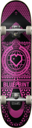 Blueprint Complete skeitbords 7-75 Black-Pink