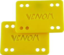 Venom 1-8 Risers set of 2 Dzeltens